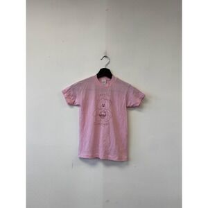 Vintage CHED Shirt Girls Youth Large Pink I Was The Flowergirl Bear Wedding 80s